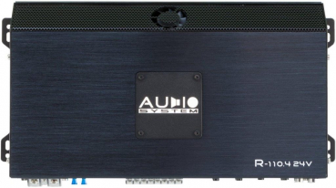 Audio System R 110.4 - 4-channel amplifier for trucks 24 volt top class
