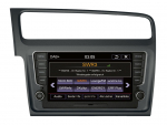 Car-specific i10 Naviceiver with 20.3 cm (8") touchscreen for Volkswagen Golf VII